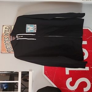 Weezer Drawstring Zippered Hoodie XL NWOT